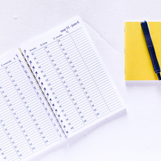 SAMPLE PLANNER - 2026 spiral timed weekly planner
