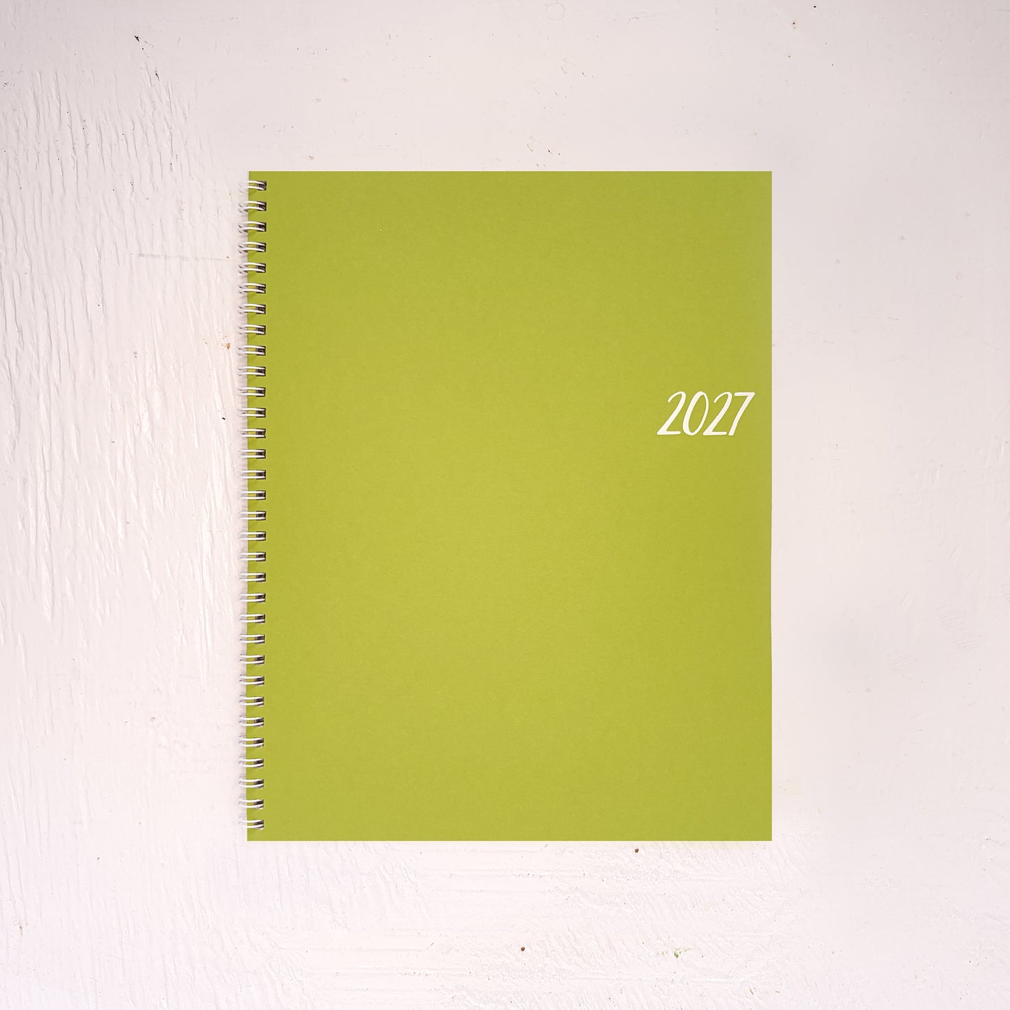 2027 large monthly spiral planner | page in between months