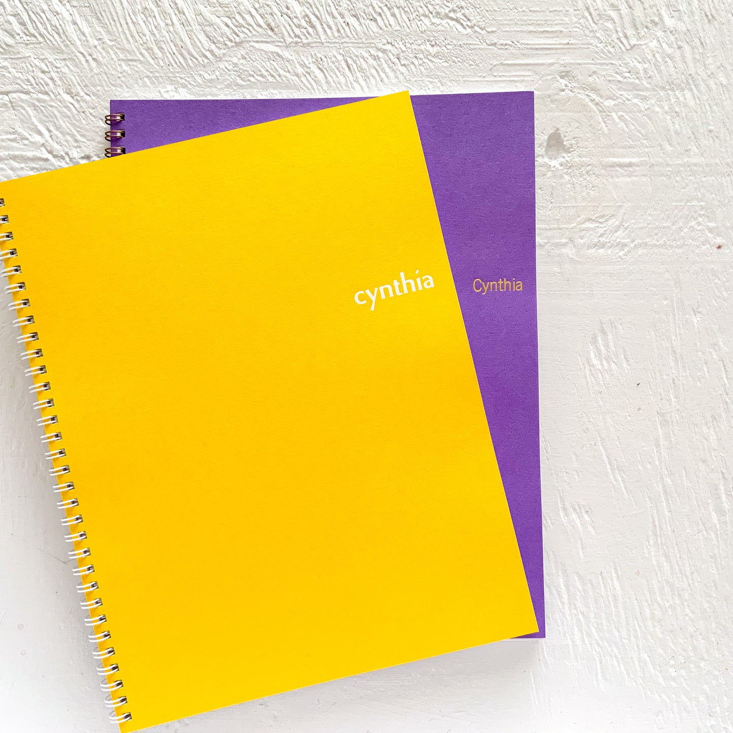 personalized large notebook