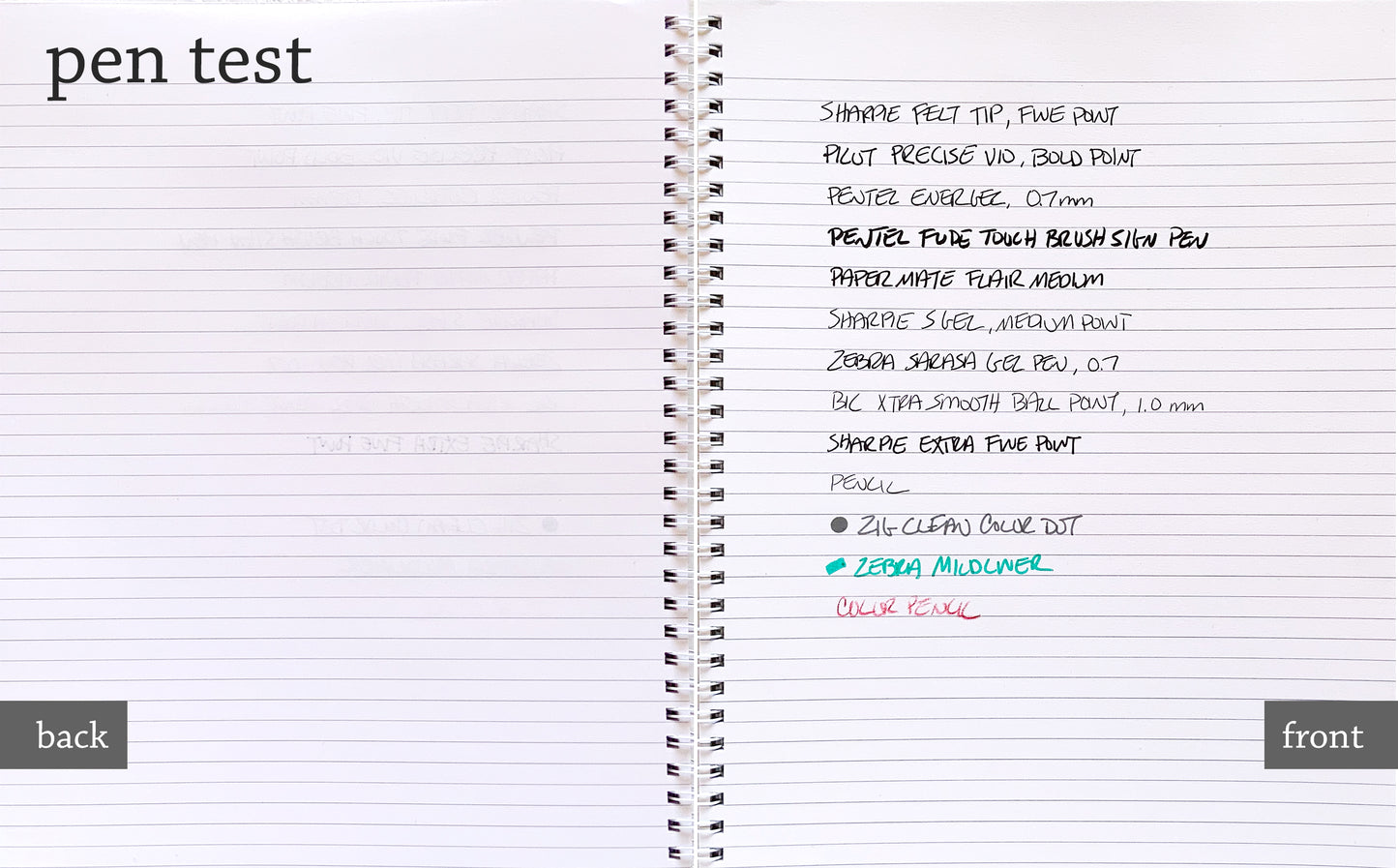 travel notebook