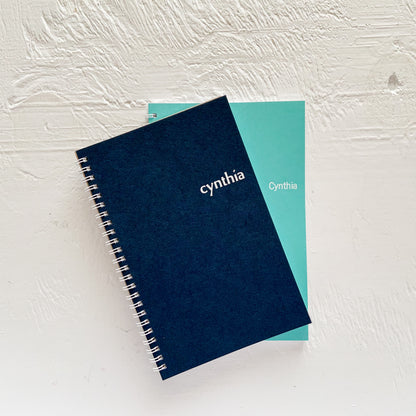 personalized travel notebook
