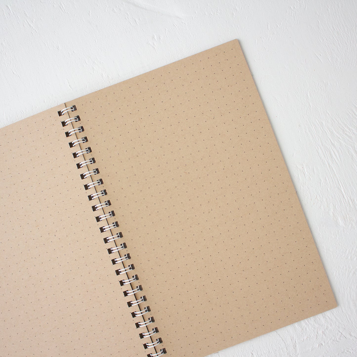 2 year small kraft monthly spiral planner | start any month