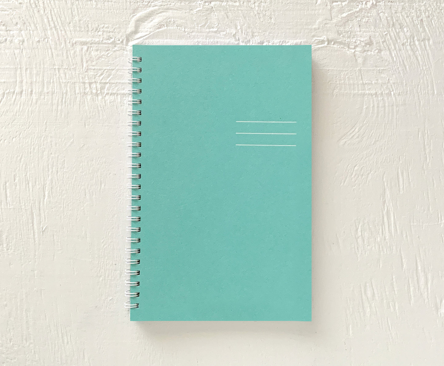 small kraft monthly spiral planner | pages between months | start anytime