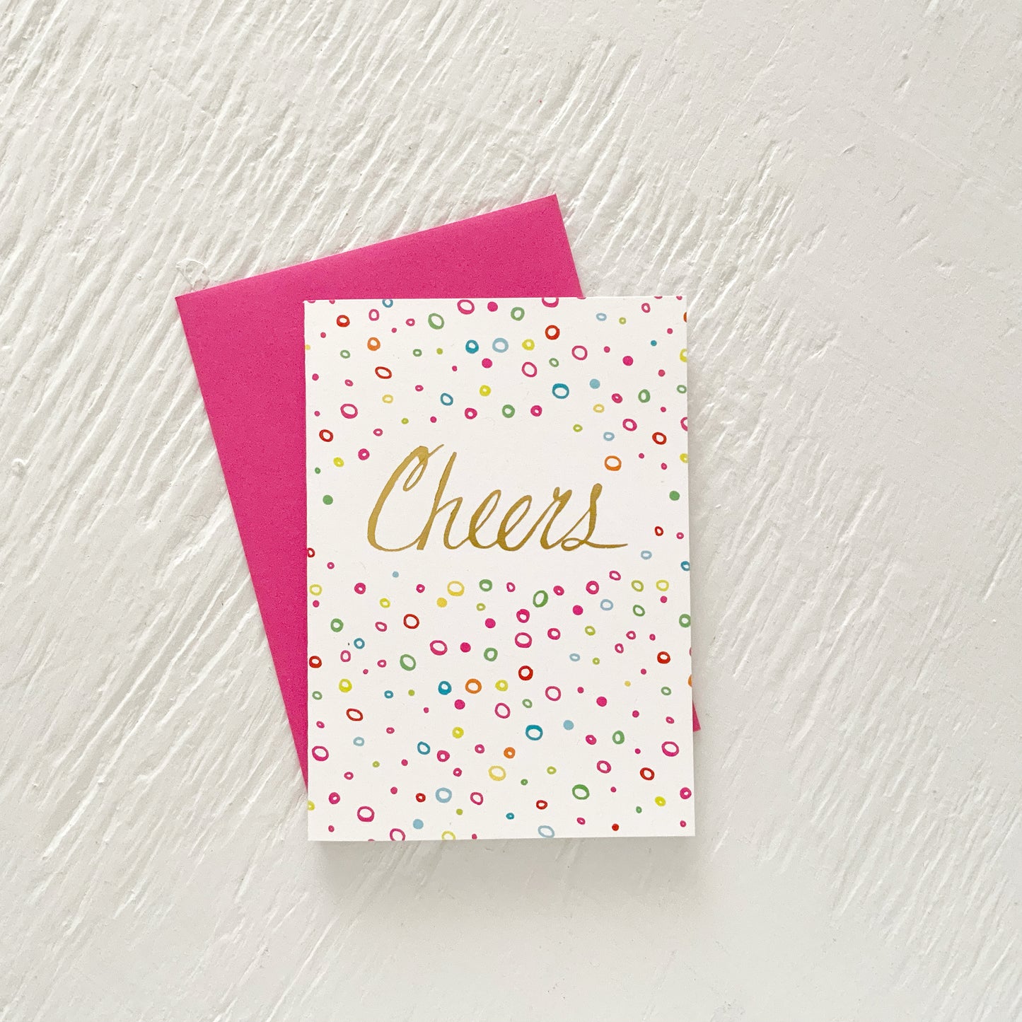 CHEERS holiday folded cards