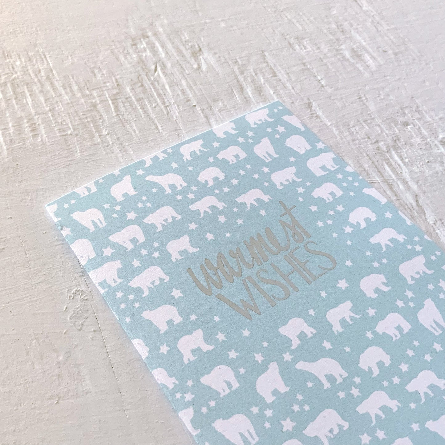 WARMEST WISHES holiday folded cards