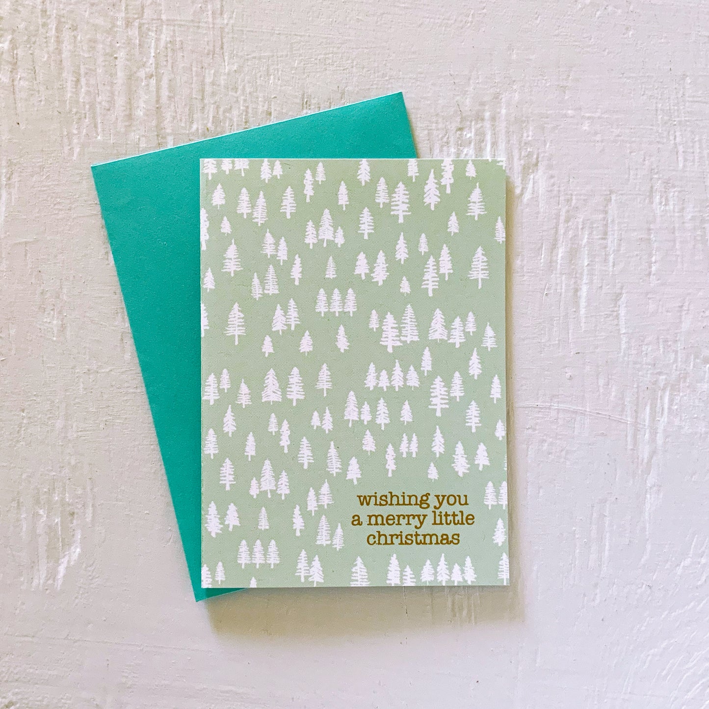 MERRY LITTLE CHRISTMAS holiday folded cards