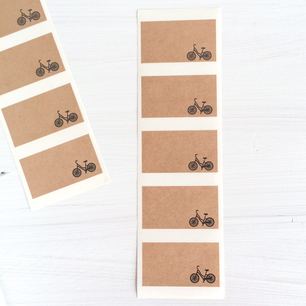 kraft labels - bike