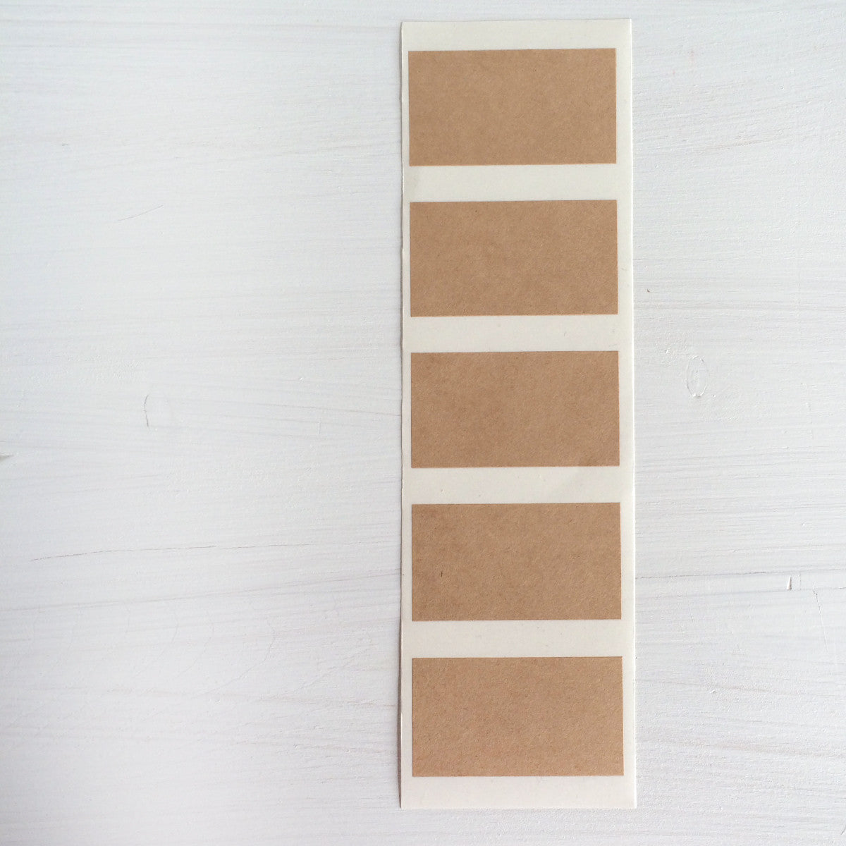 kraft labels - blank