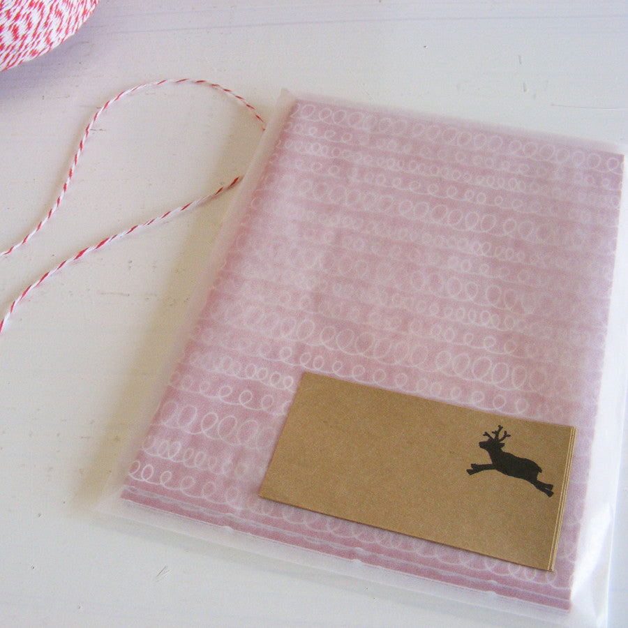 reindeer kraft labels