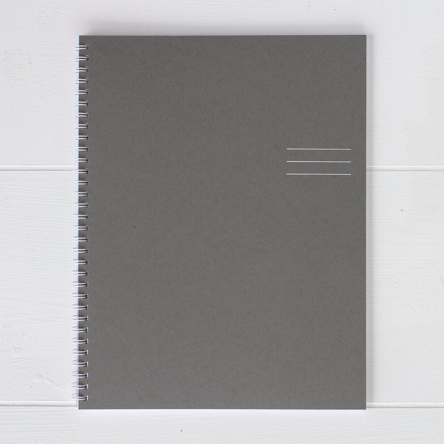 large kraft monthly spiral planner - start any month | 1 page per month