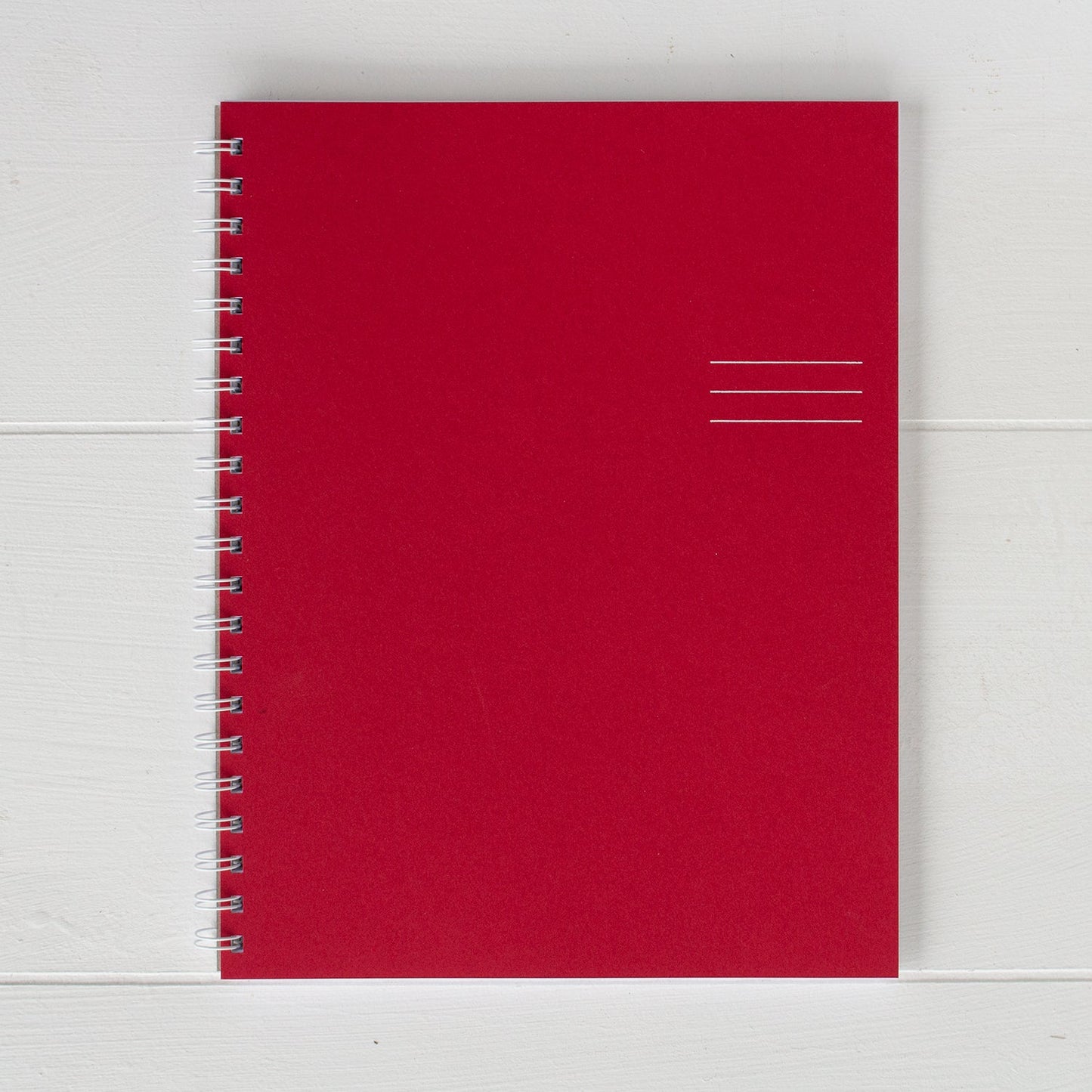 large kraft monthly spiral planner | page in between months