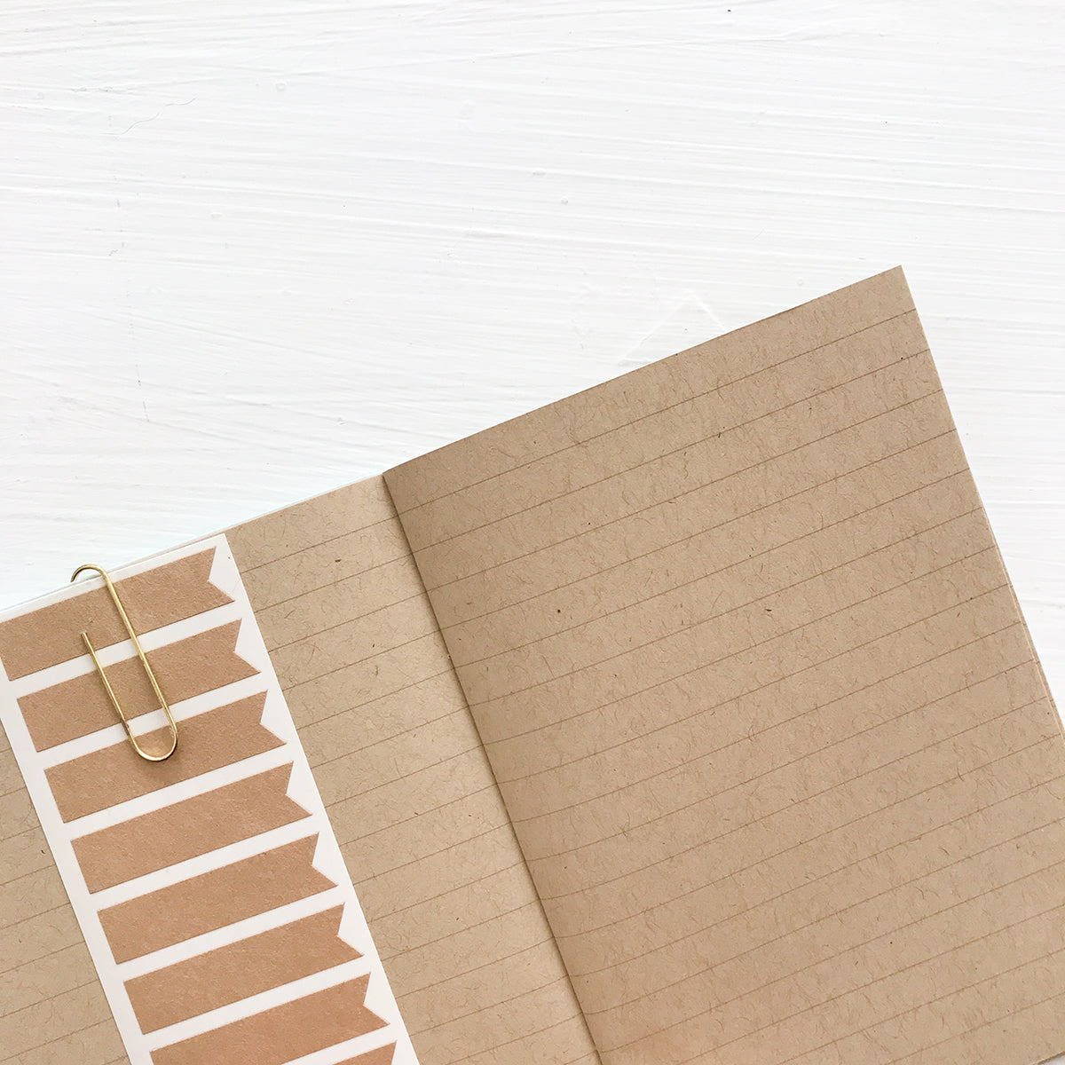 kraft pocket journal