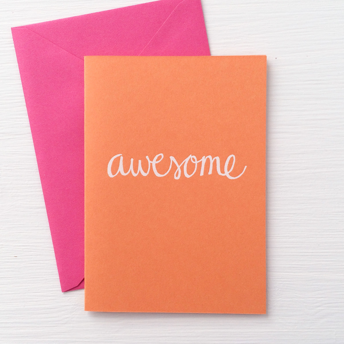 AWESOME folded notecards