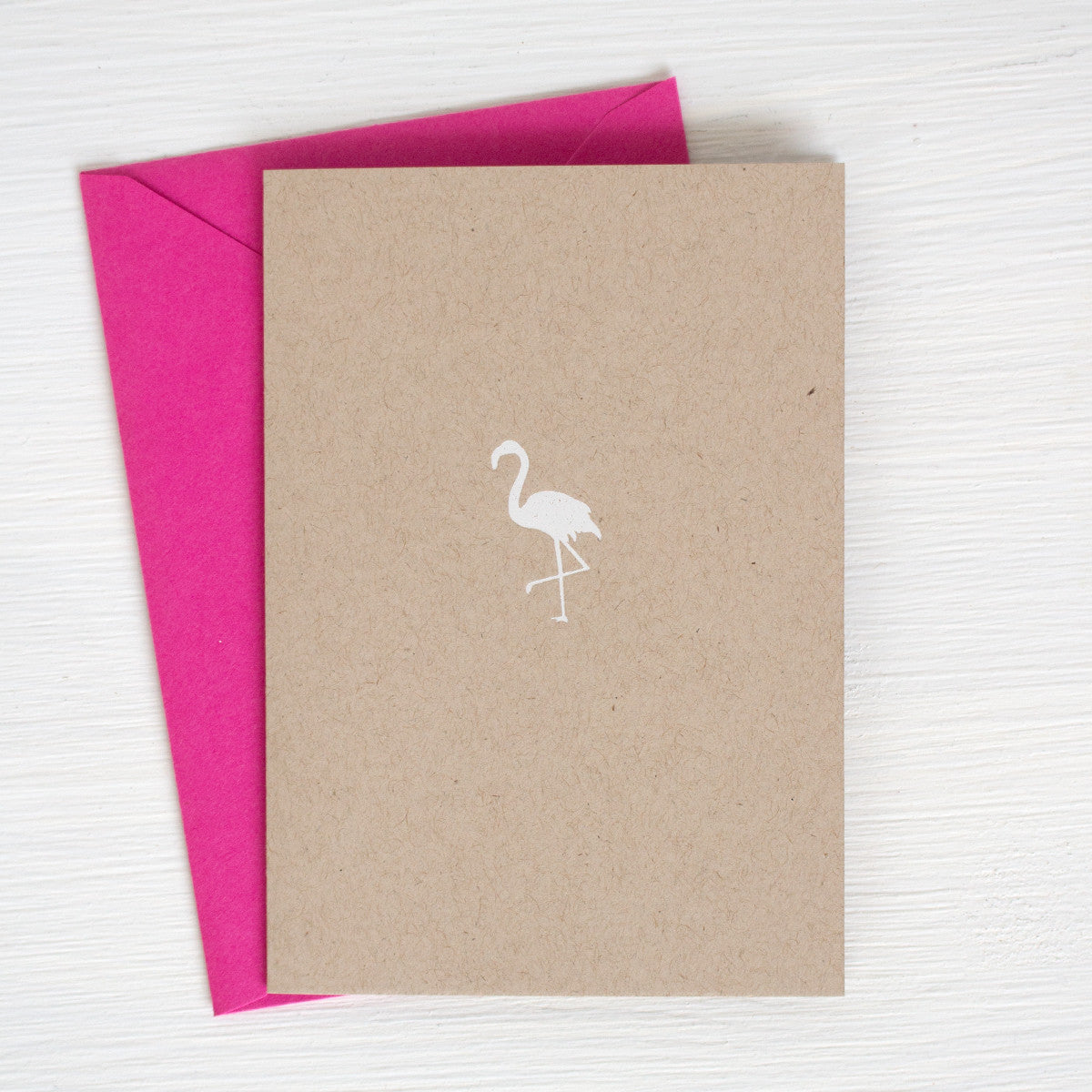 FLAMINGO folded notecards