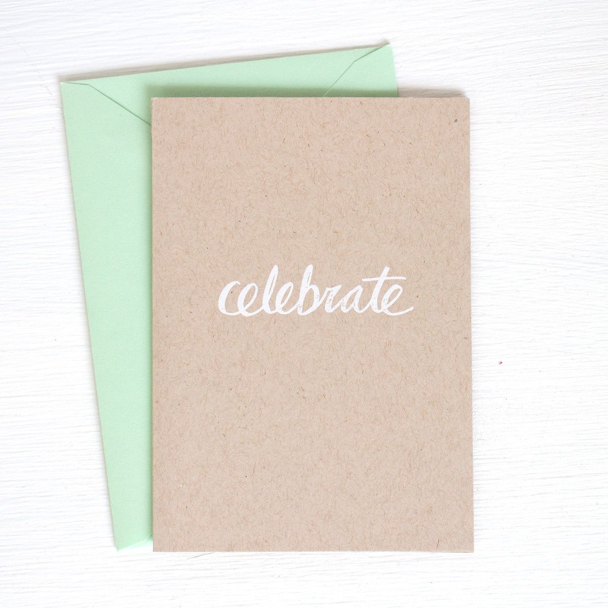 CELEBRATE folded notecards