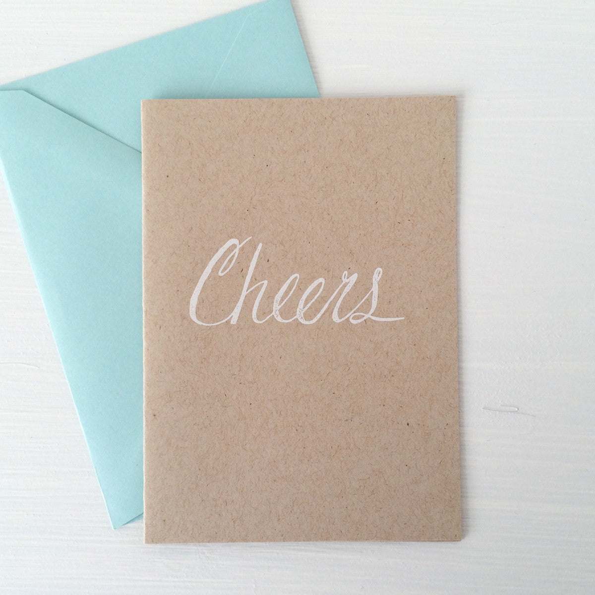 CHEERS folded notecards