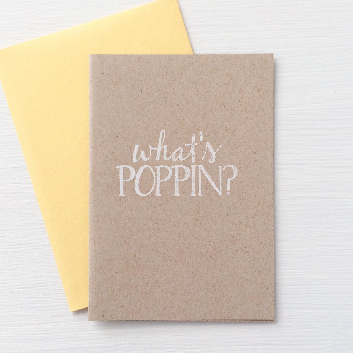 POPPIN folded notecards