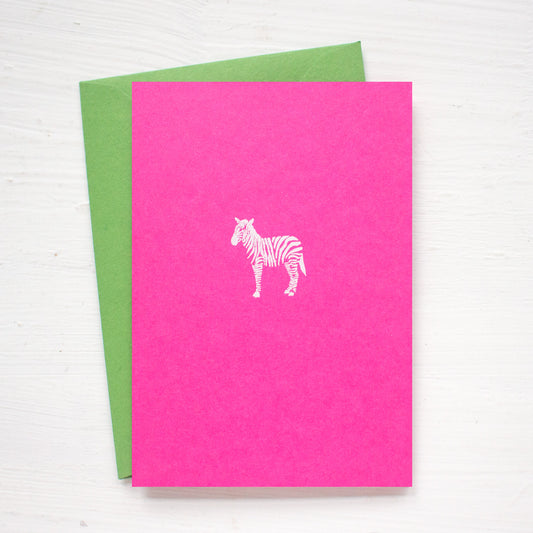 ZEBRA folded notecards