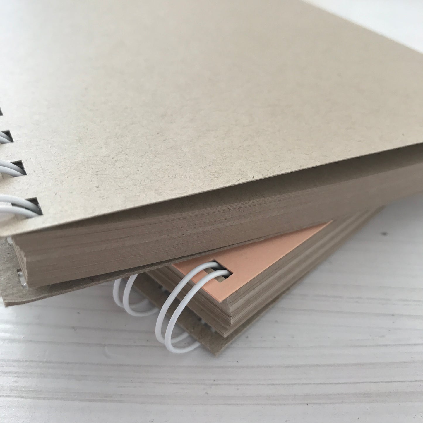 small kraft spiral weekly kraft planner - start any month