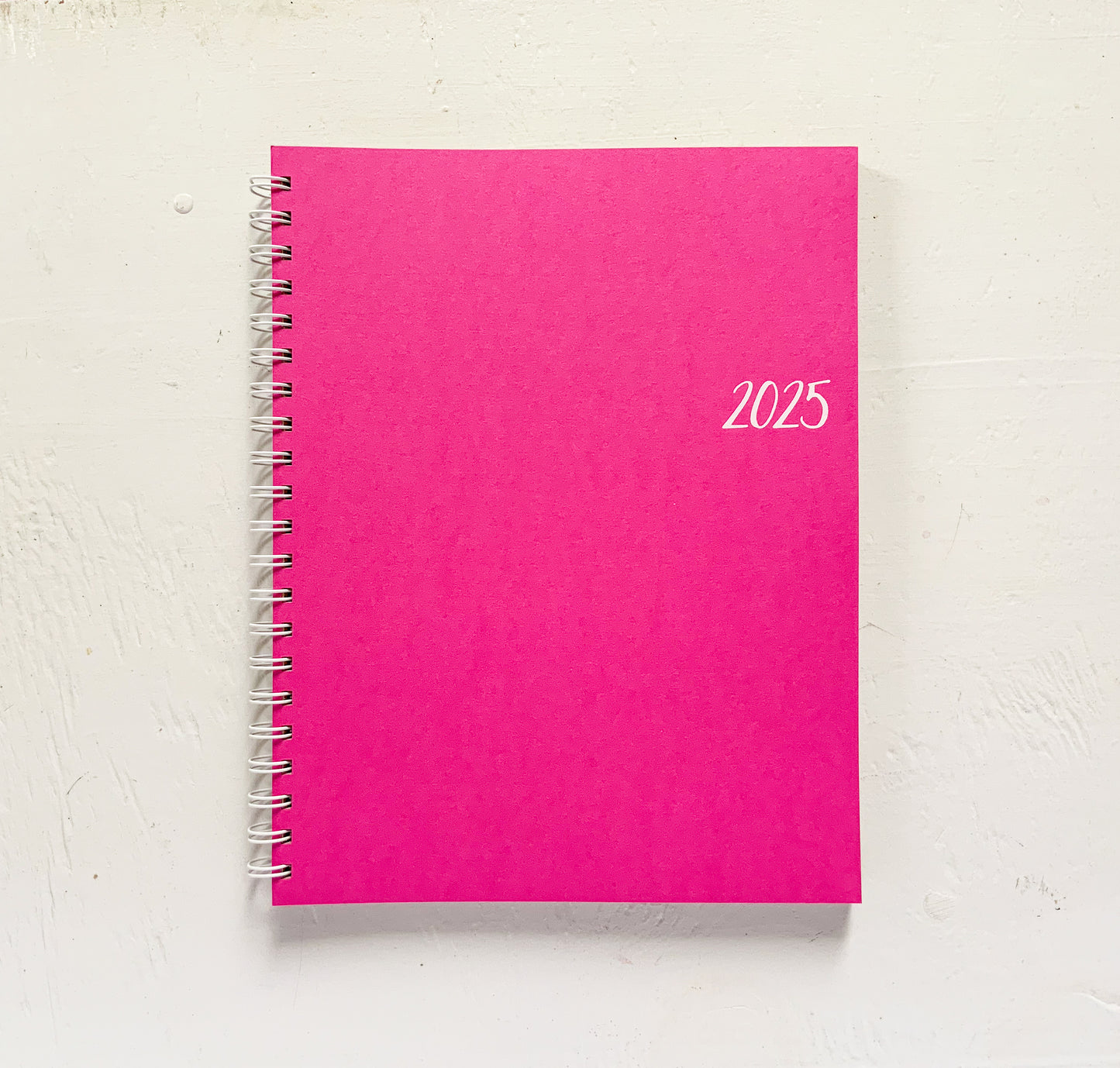 2025 large timed weekly kraft planner