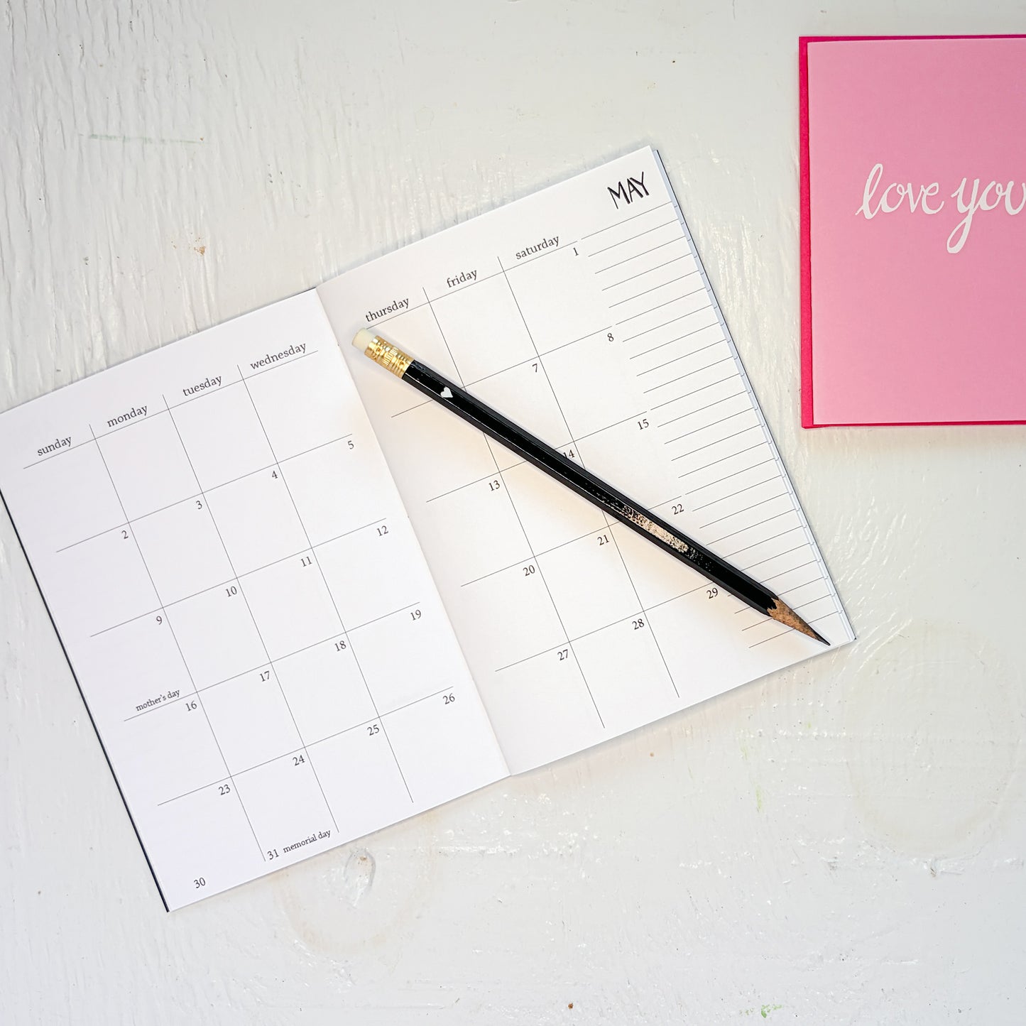 2027 5x7 monthly planner | b6 size