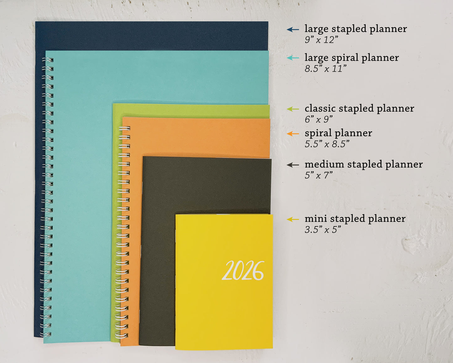 2026 6x9 monthly planner | 2 pages per month
