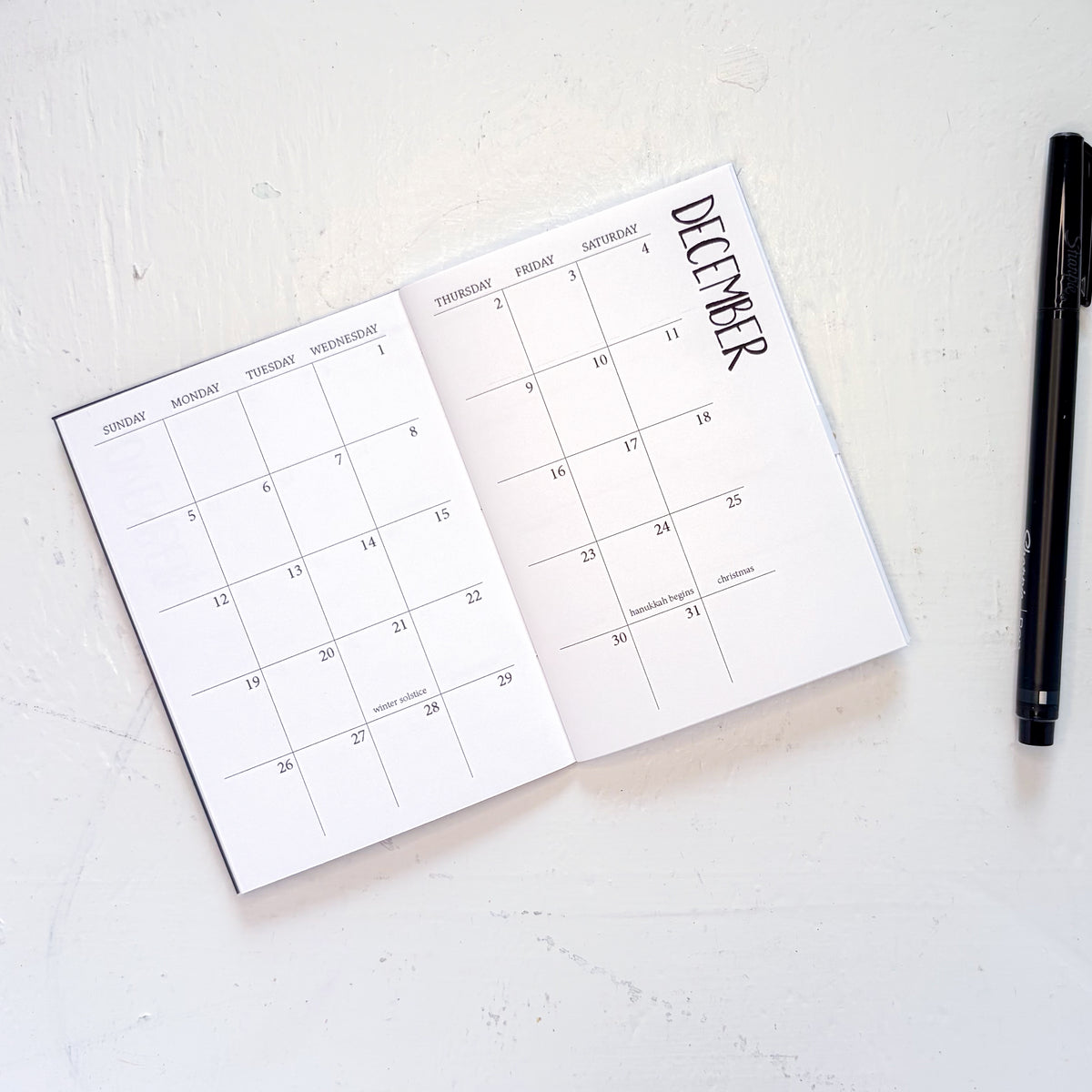 2027 mini weekly planner set