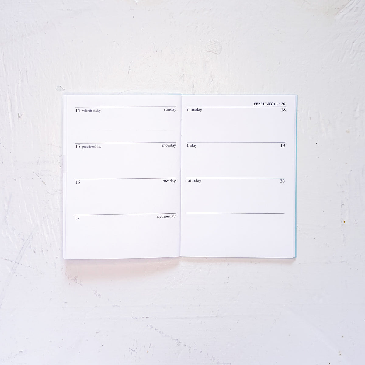 2027 mini weekly planner set