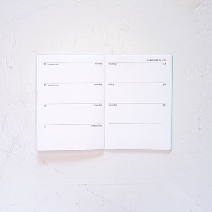 2027 mini weekly planner set