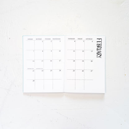 2027 mini weekly planner set