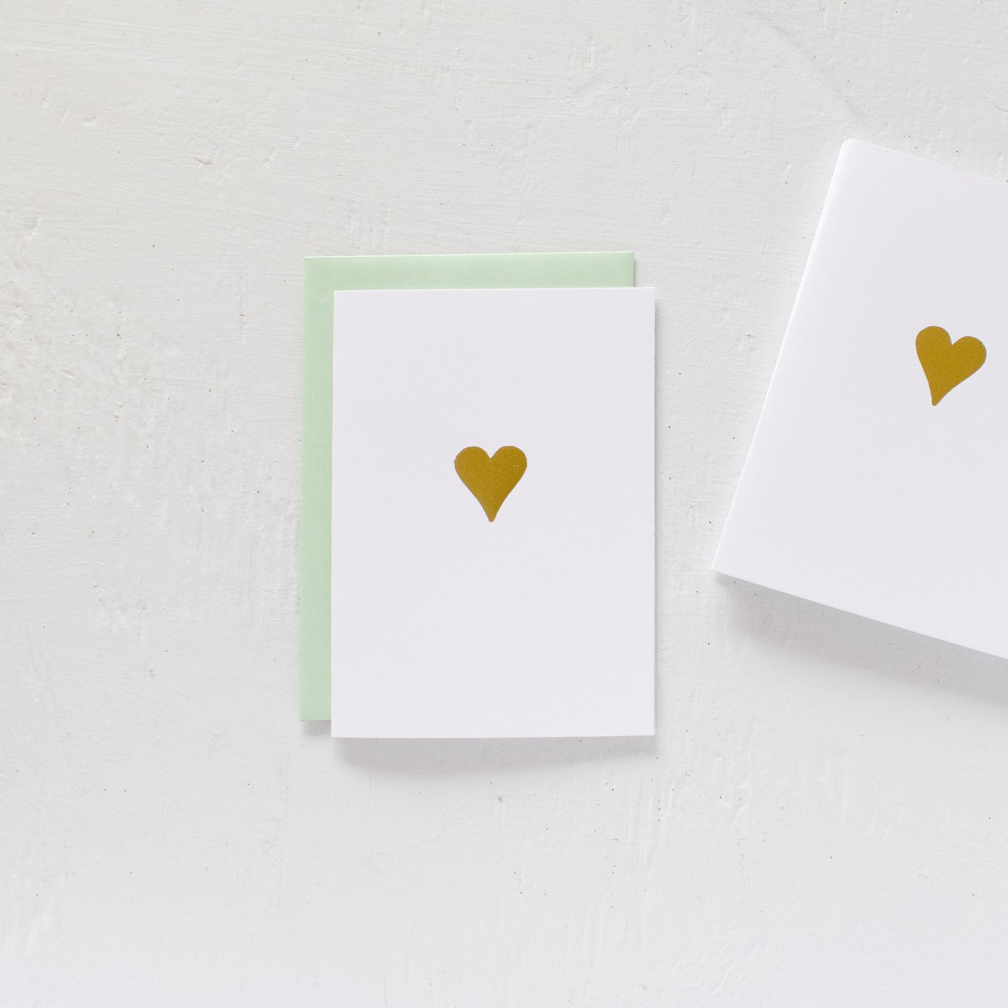 HEART folded notecards