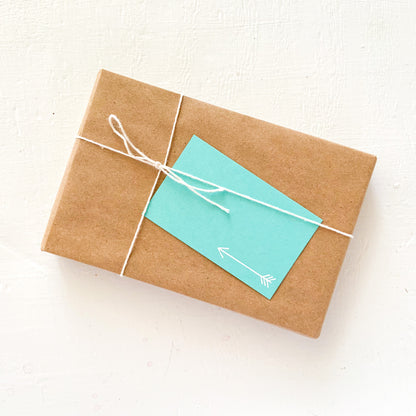 arrow foil imprinted gift enclosures