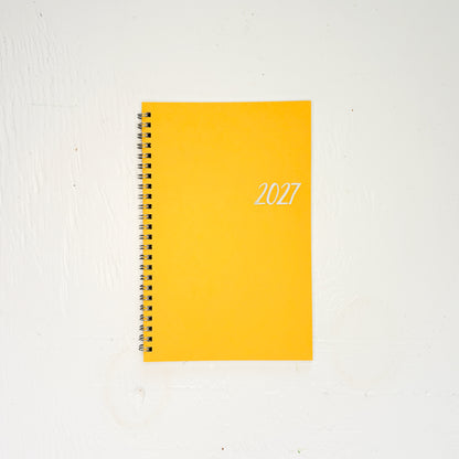 2027 small monthly spiral planner