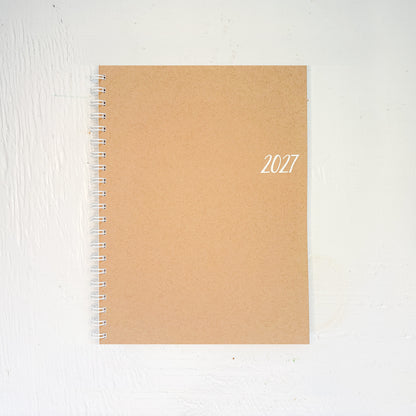 2027 large timed weekly planner