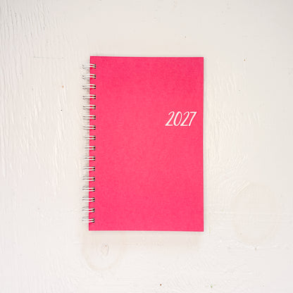 2027 spiral timed weekly planner