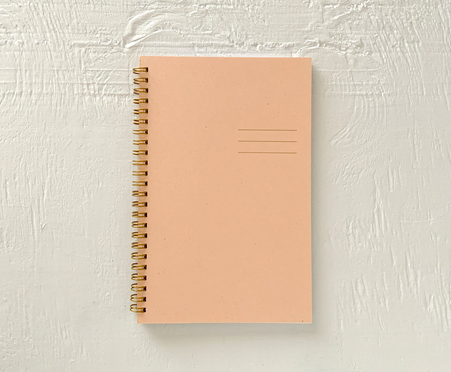 small kraft monthly spiral planner - you choose the start month