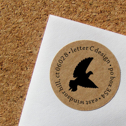 kraft dove address labels