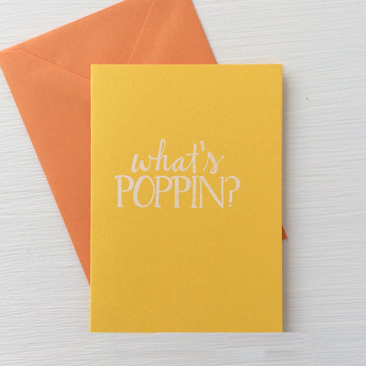 POPPIN folded notecards